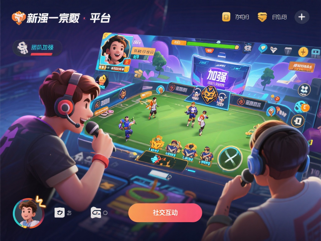 值得一提的是，平台还加强了社交互动功能。玩家可以在